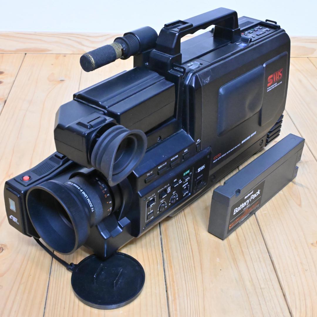 ビデオカメラ】ナショナル HQ S-VHS AG-400・マックロードムービー