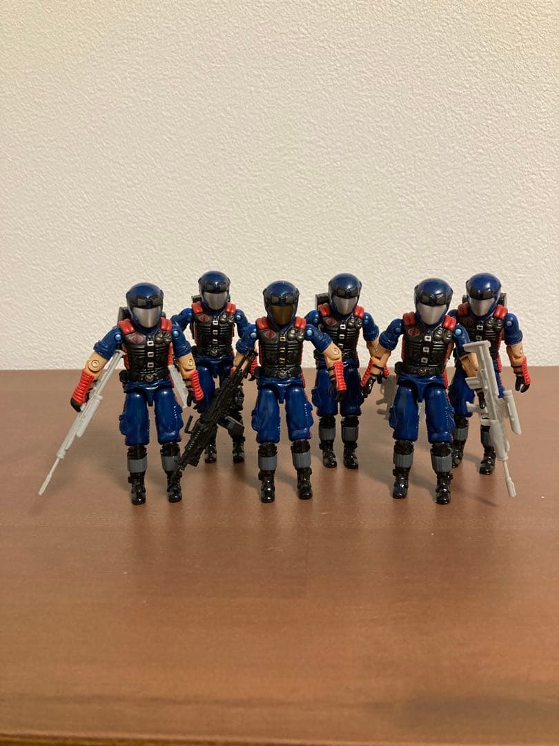 GIジョー コブラ バイパー 6体セット 3.75 GIジョー コブラ バイパー 6体セット 3.75 - メルカリ