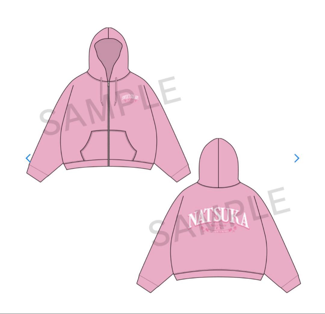 SWEET STEADY OSHI API パーカー 栗田なつか - メルカリ