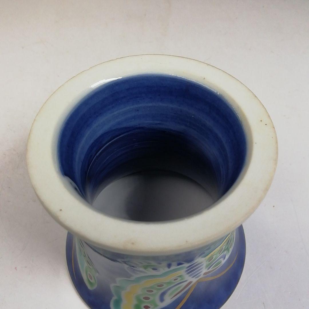 W100 蓋置 『色絵 蝶文』『高野昭阿弥 造』 共箱 茶道具 - メルカリ