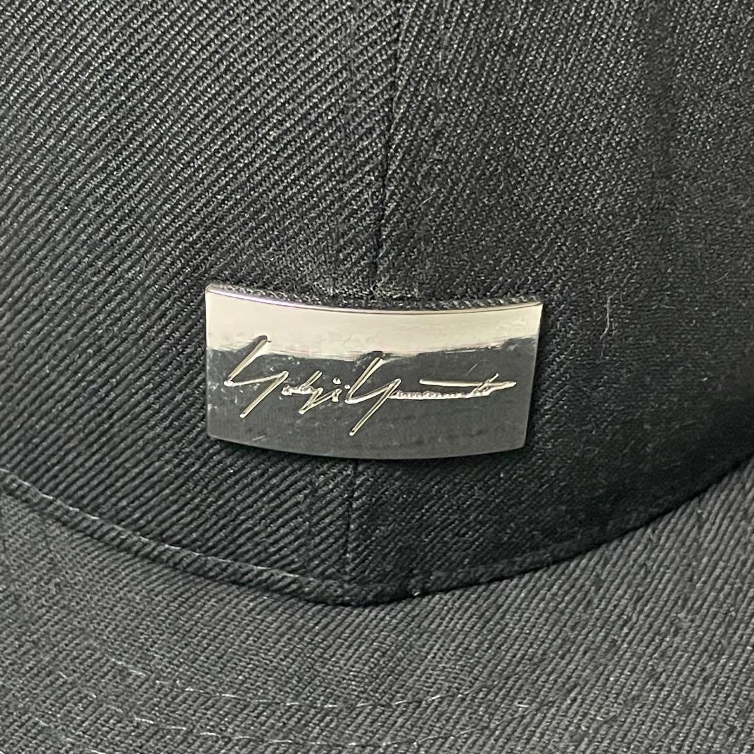Yohji Yamamoto × New Era メタルプレート ウール cap