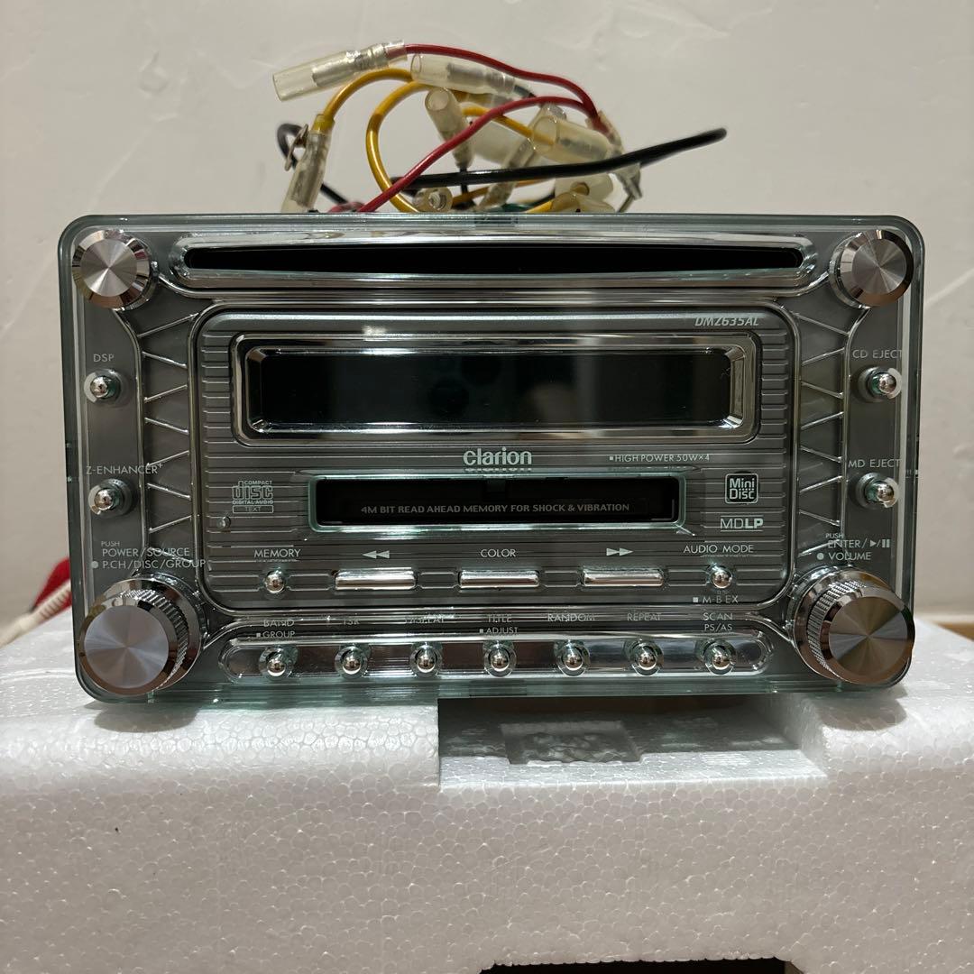 clarion DMZ635AL CD MD カーオーディオ - メルカリ