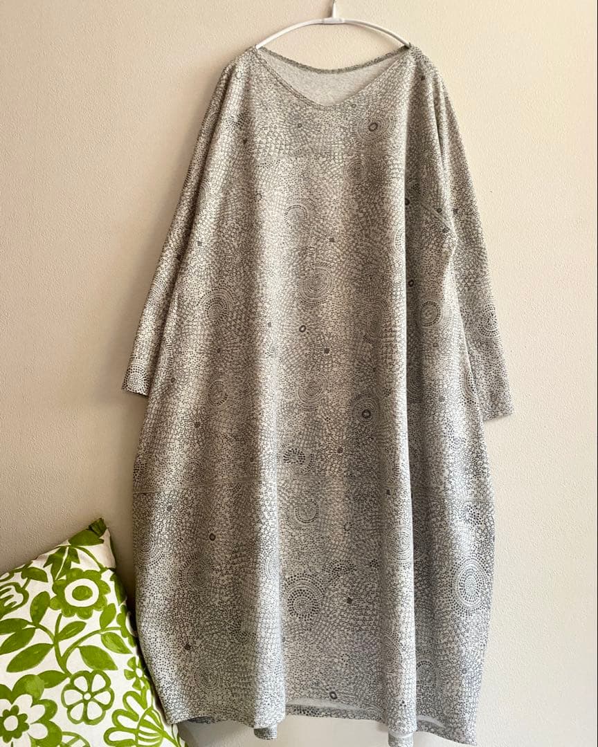 ヨーガンレール　2021SS　”コスモス”　バルーンワンピース　ババグーリ