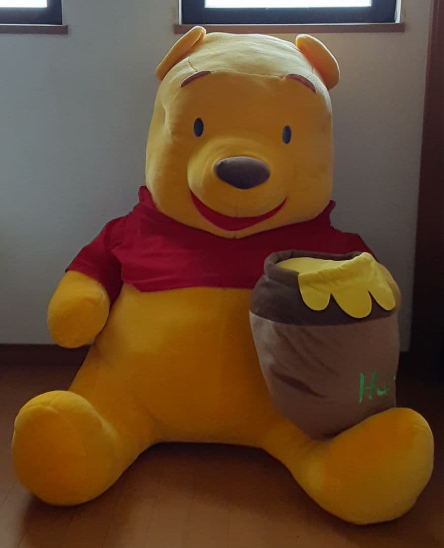 プーさん ぬいぐるみ 特大サイズ - メルカリ
