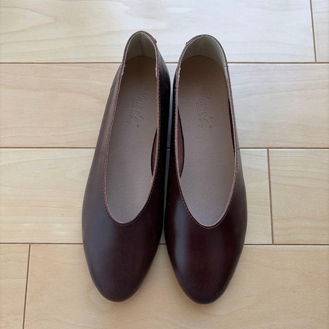 【試着のみ】Stilmodaフラットシューズ/ブラウン/サイズ37 試着のみ】Stilmodaフラットシューズ/ブラウン/サイズ37 試着のみ