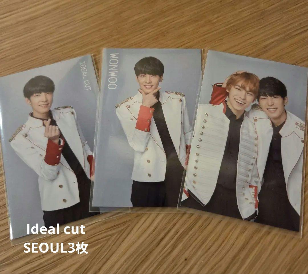 SEVENTEEN IDEALCUT SEOULウォヌ トレカ 3枚 - メルカリ