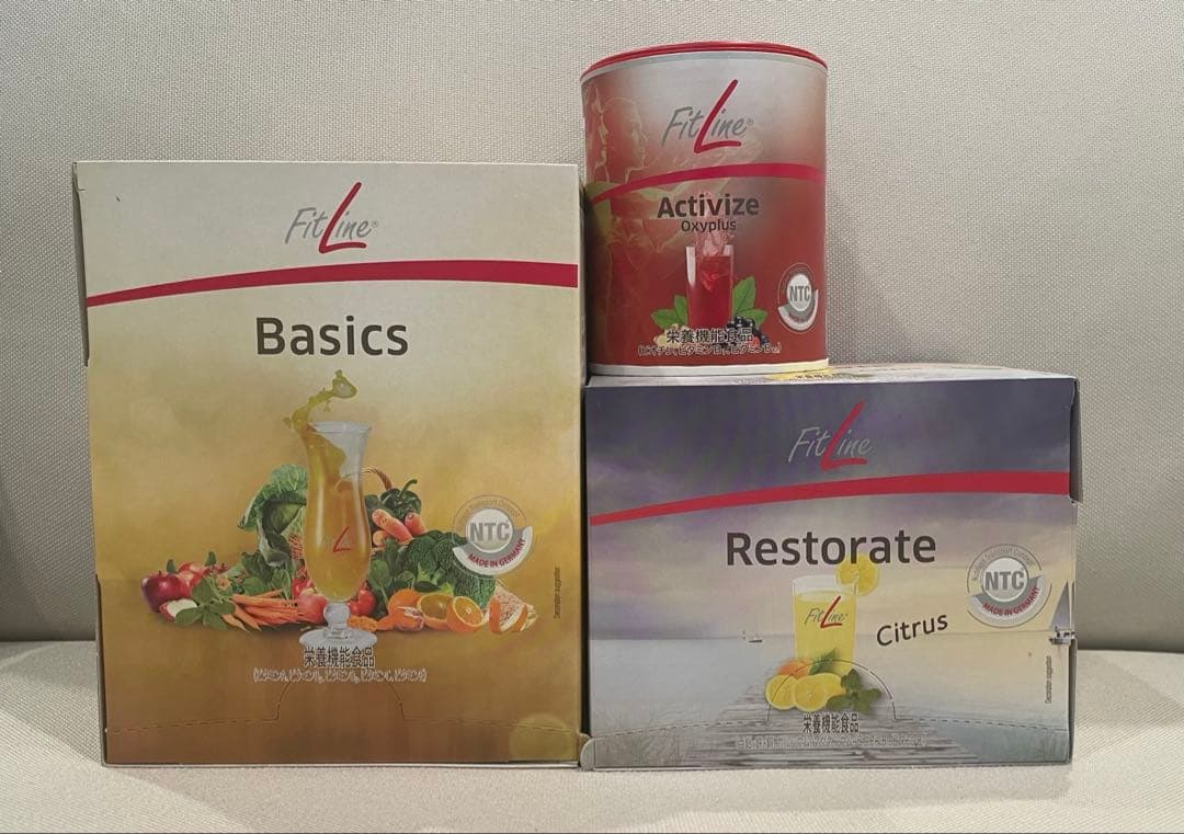 FitLine ベーシックス　アクティヴァイズ　レストレイト　3点セット フィットライン オプティマルAセット ベーシックス レストレイト