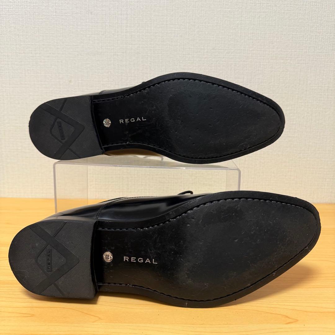 【美品】REGAL ストレートチップ ブラック 26.0cm 内羽根