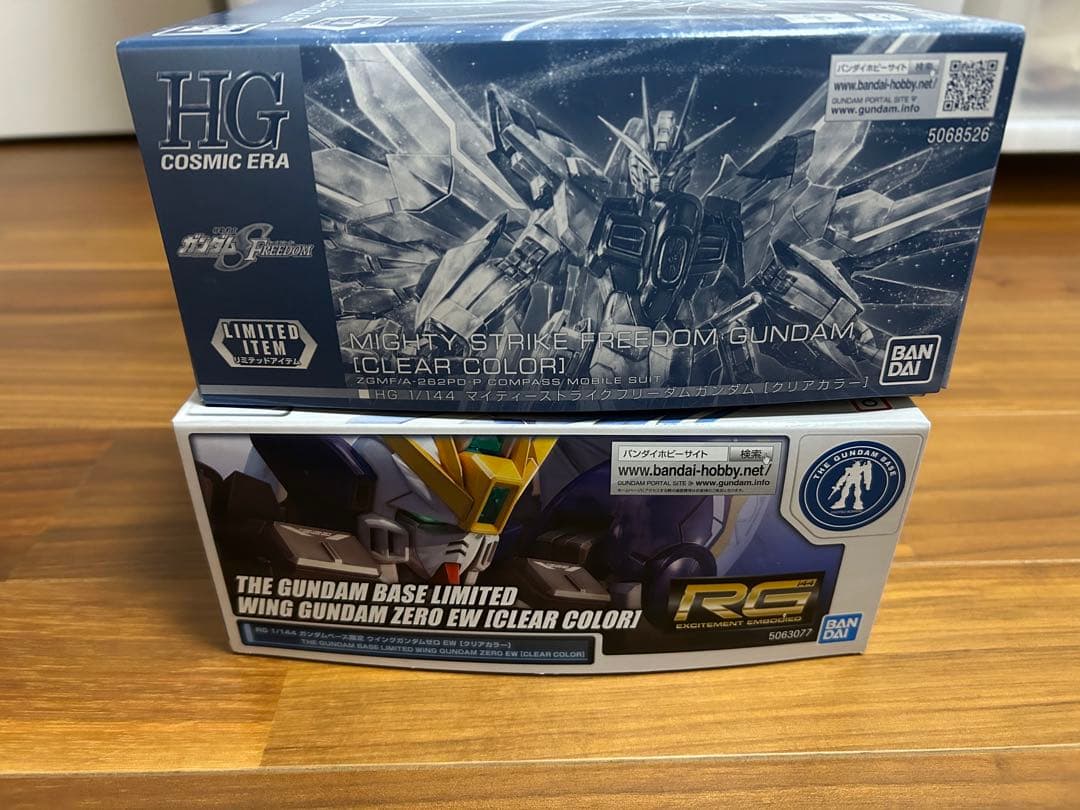 ガンプラまとめ売り【新品】RG ウイングゼロ EW ＆HG マイティー