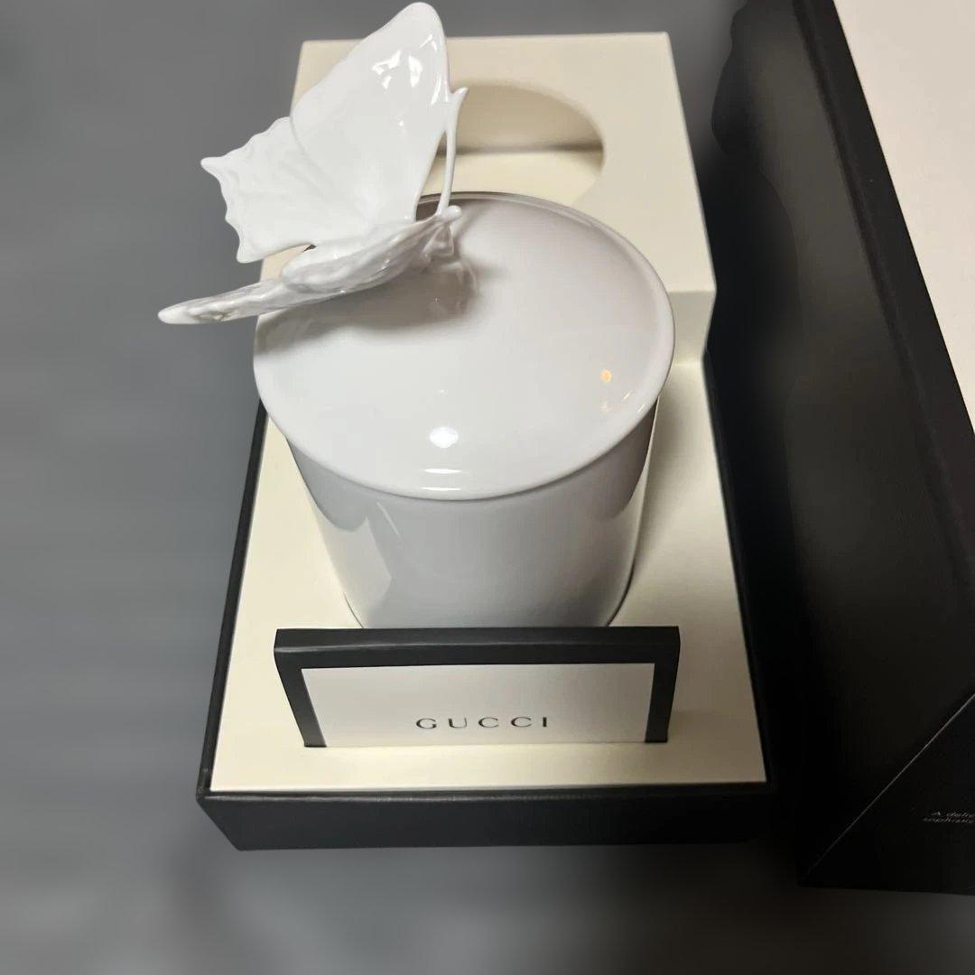 GUCCI バタフライキャンドル リチャードジノリ NEW $330 GUCCI Teal BUTTERFLY ANIMALIUM Richard Ginori 1735 Fumus