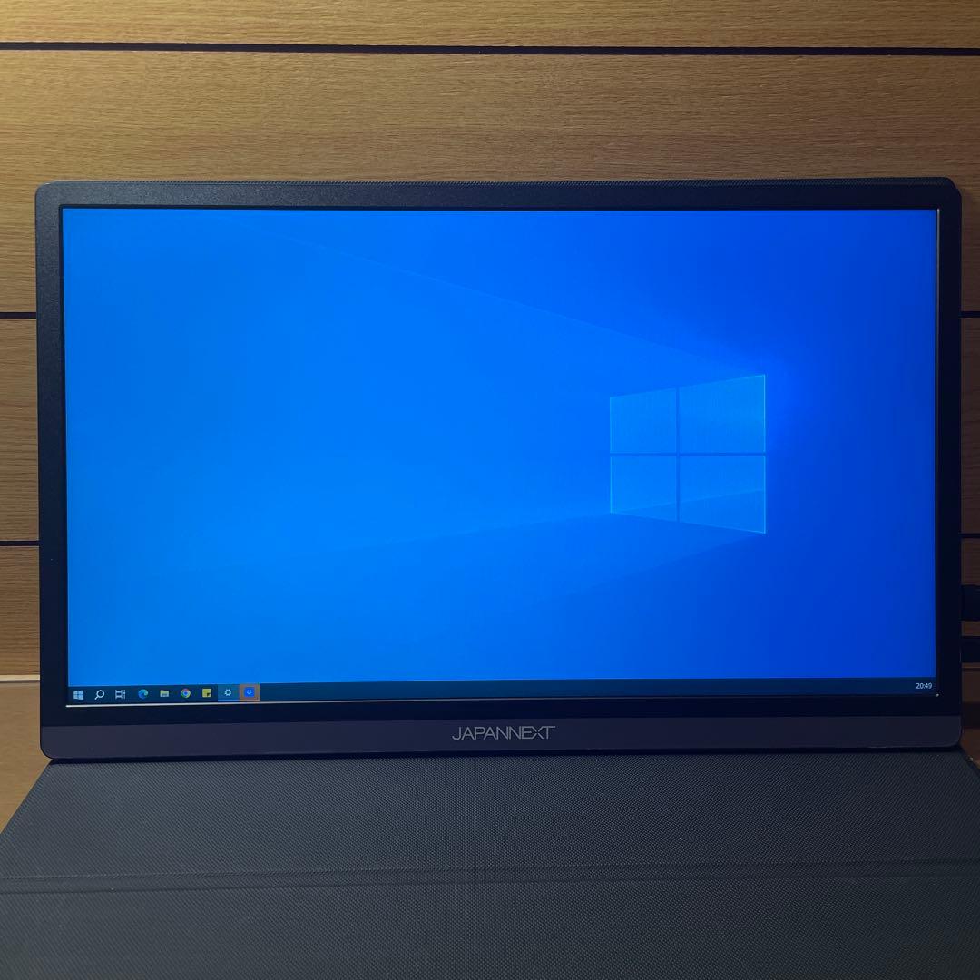15.6型 フルHD モバイル モニター JAPANNEXT おまけ付き