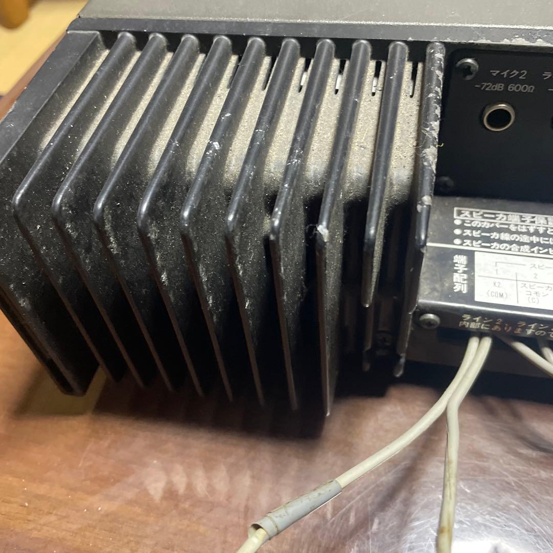 National ハイパワーアンプ 卓上型音響装置 WA-740A ジャンク - メルカリ