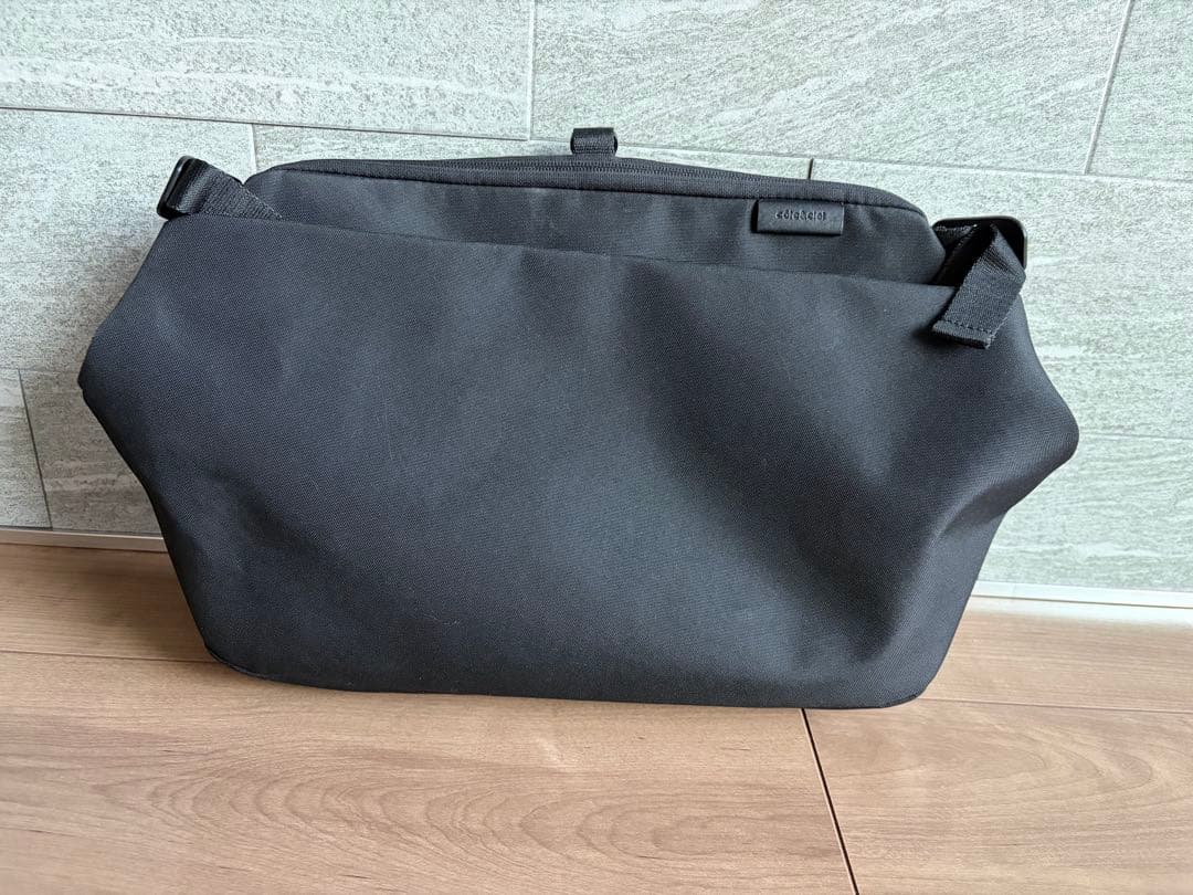 Cote&Ciel メッセンジャーバッグ RissEcoYarn コートエシエル cote&ciel - Riss ECO YARN Black Melange | JAPAN LIMITED