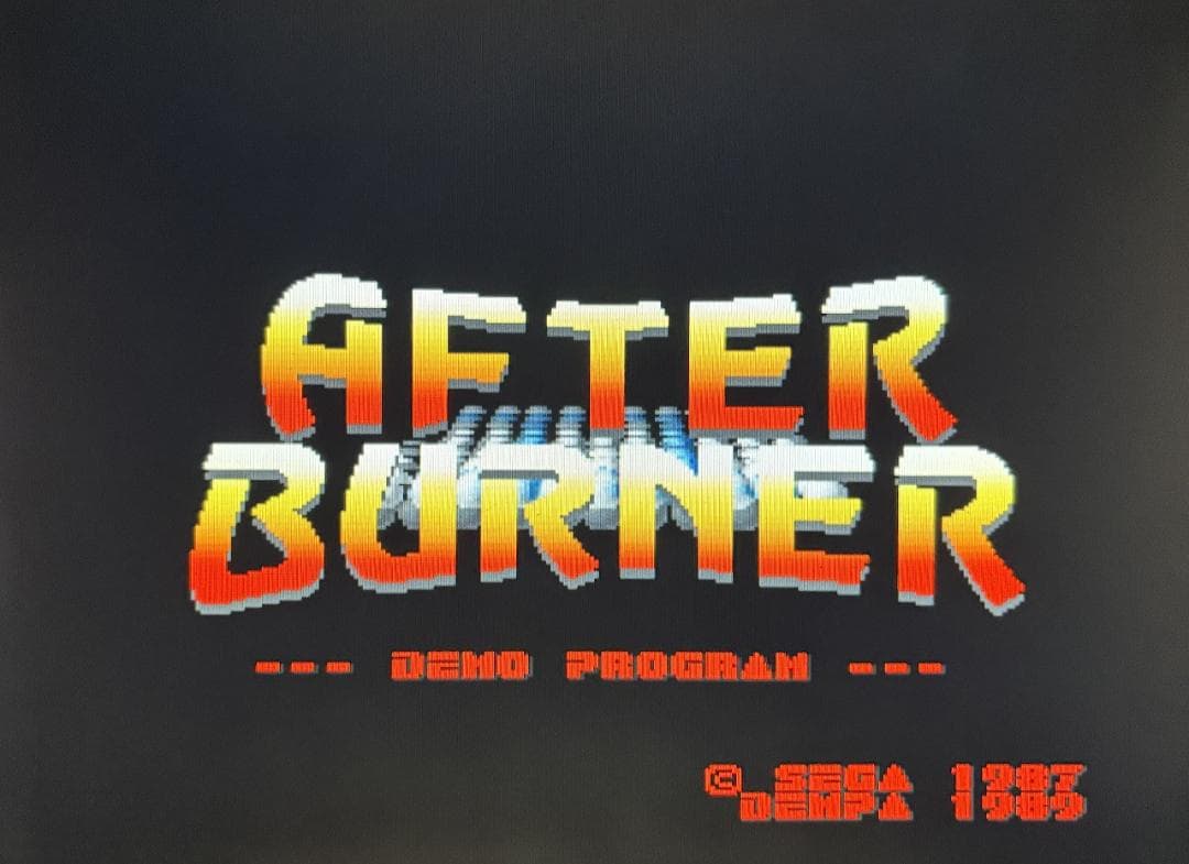 X68000】アフターバーナー2＋店頭デモ同梱版【AFTER BURNER2】 - メルカリ