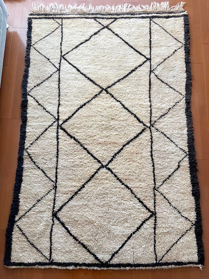 【Vintage Rug】225cm ×153cm ベニワレン モロッコ Vintage Rug】225cm ×153cm ベニワレン モロッコ ヴィンテージラグ