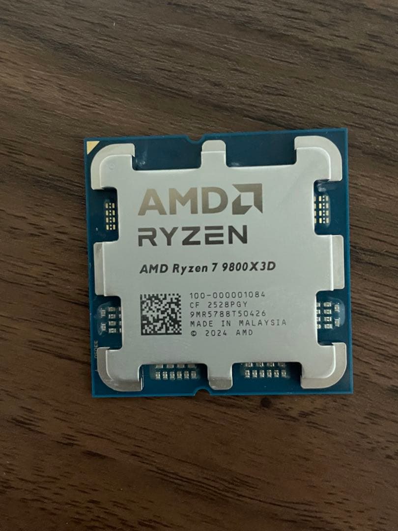 (最終値下げ)AMD Ryzen 7 9800X3D CPU ジャンク Amazon.com: AMD RYZEN 7 9800X3D 8-Core, 16-Thread Desktop