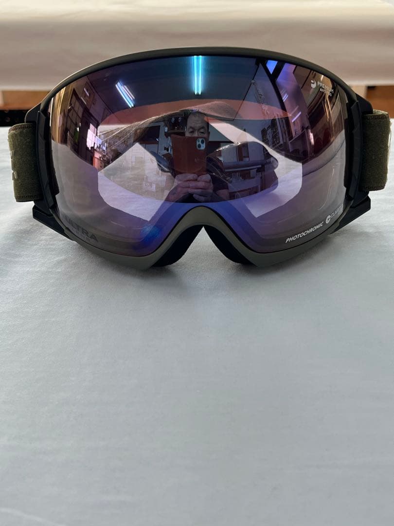 Owl Optical VENT ゴーグル 紫色/光調整シルバー