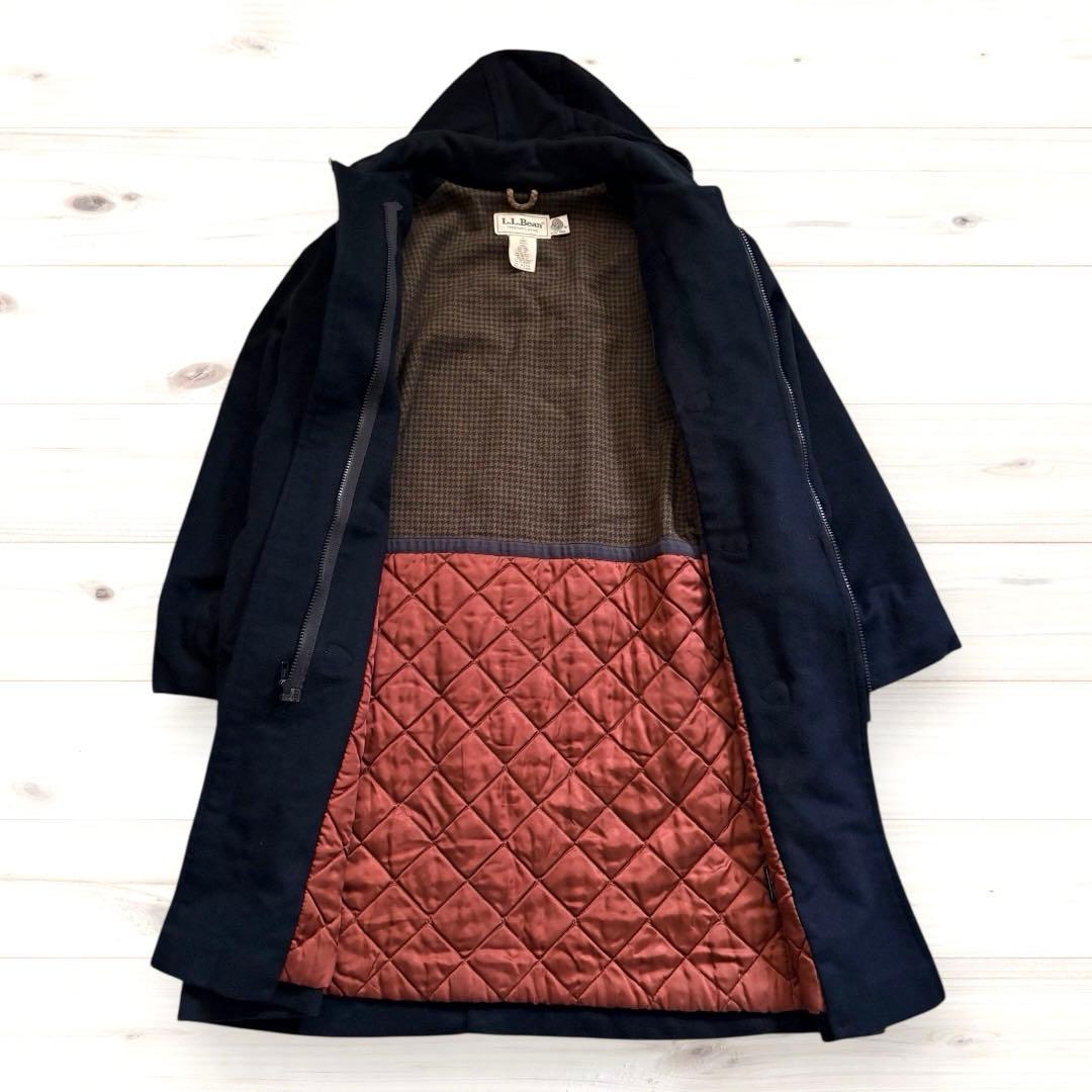 L.L.Bean USA製80s ウールダッフルコート ヴィンテージ ネイビー