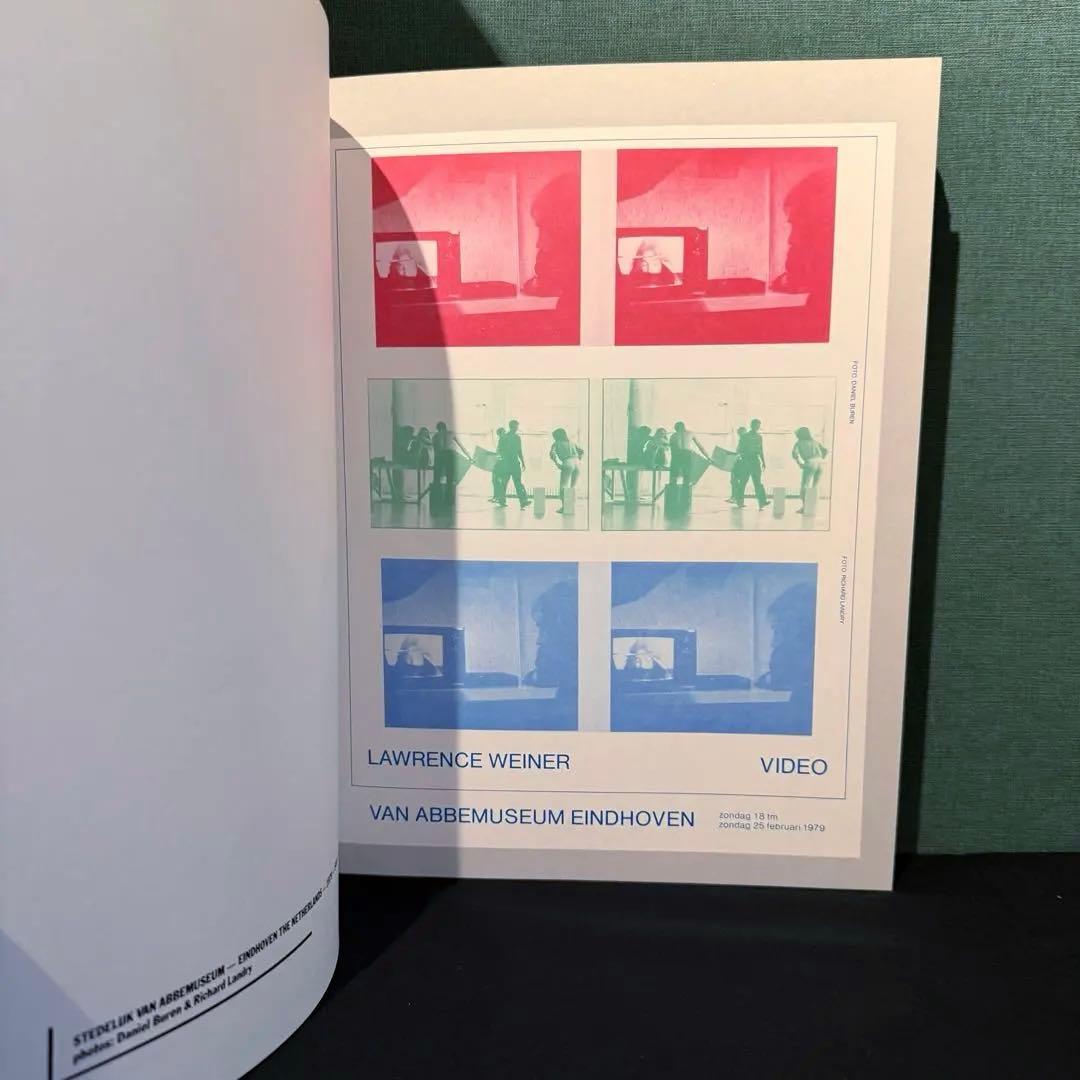 1986出版 Lawrence Weiner ローレンス・ウェイナー 作品集