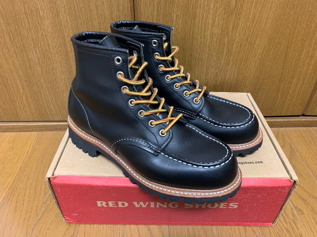 靴 REDWING 8176 7E 7E 良品 07年】レッドウィング 8176 ビブラム アイリッシュセッター 黒