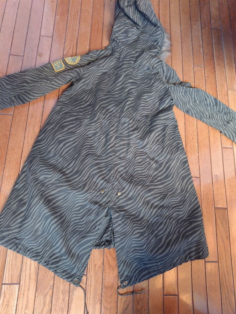 ヒステリックグラマー モッズコート フィッシュテール タイガーカモ