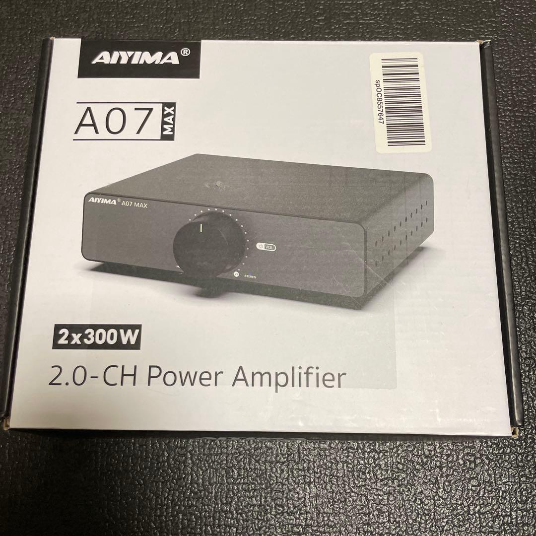 Aiyima A07 MAX 2.0-CH パワーアンプ Amazon.co.jp: AIYIMA A07 MAX HIFI パワーアンプ 2チャンネルホーム