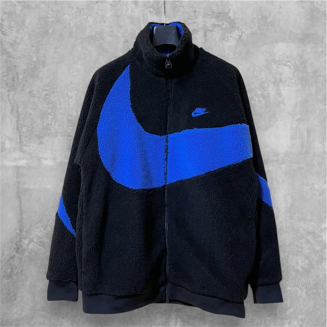NIKE ナイキ リバーシブル ボア ジャケット XXL ブルゾン - メルカリ