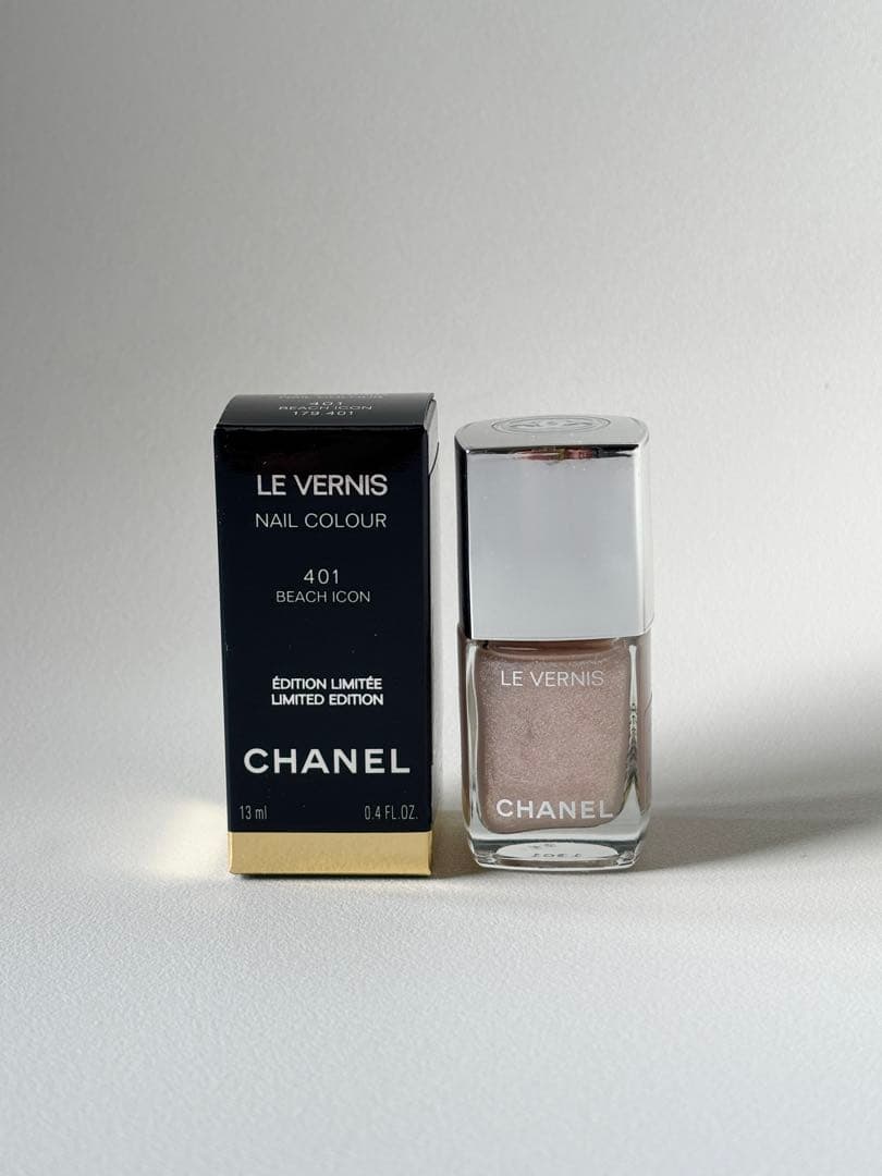 限定品CHANEL シャネル ヴェルニ 401 ビーチ アイコン - メルカリ