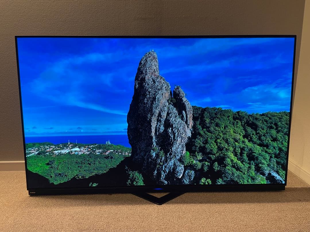 引き取り限定】4K対応 55V型有機ELテレビ FE-55U6030 - メルカリ