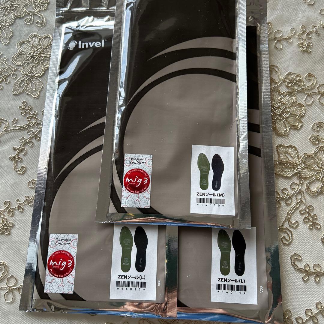 Invel ZENノールインソール M/L うさねこさん専用 MIZUNO（ミズノ） 【ネコポス送料無料】 ゼログライドアルファ