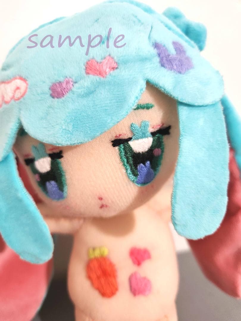 自作ぬいぐるみ おまけ付 20cm ハンドメイド 無属性 棉花娃娃 推し