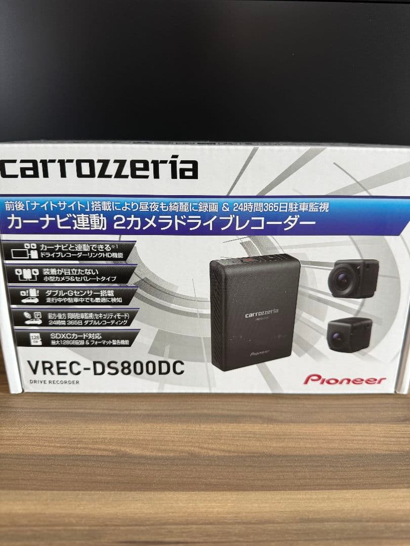 カズ【新品未使用】おまけ付き！ VREC-DS800DC Amazon | Pioneer ドライブレコーダー VREC-DS800DC 前後2カメラ 前後