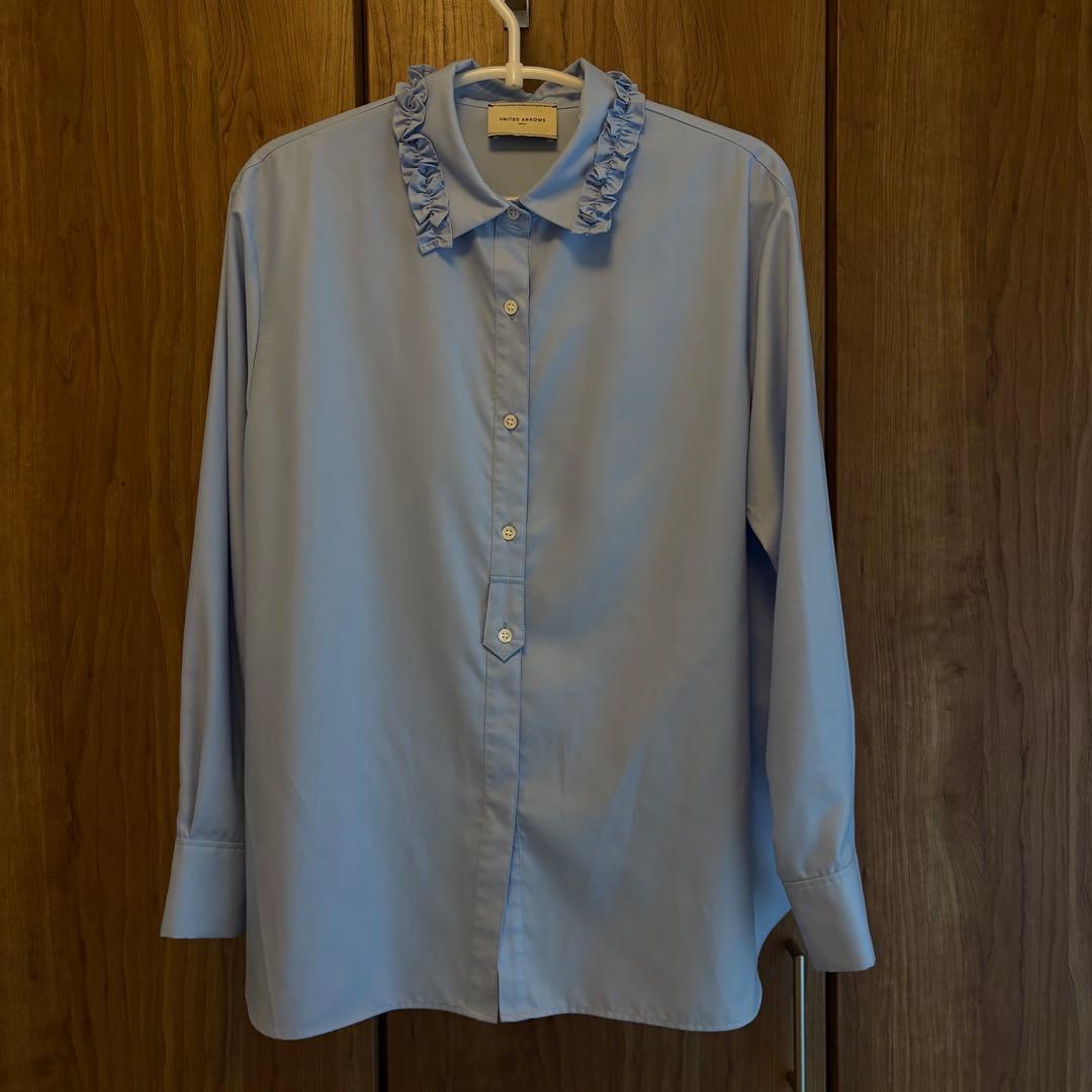 UNITED ARROWS ミニフリルシャツ ミニフリル シャツ
