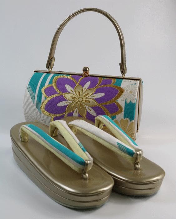 kon(๑╹ω╹๑ )kon　振袖用ゾーリバッグ　帯地　かかと高振袖　新品 kon(๑╹ω╹๑ )kon様専用 振袖用ゾーリバッグ 帯地 かかと高振袖 新品