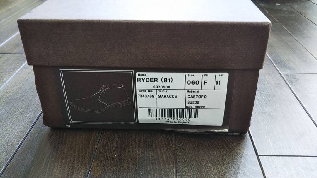 たろじんさん専用】美品チャーチ ライダー（マラッカ／UK6） - メルカリ