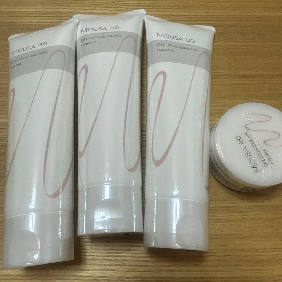 フォーデイズムーサイオfinal、ジェルクレンジング3本、クリームセット