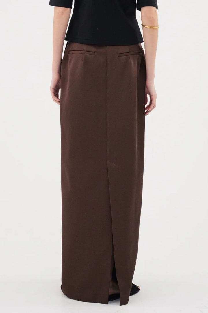 im)perf. Double Satin Long Skirt 36 - メルカリ