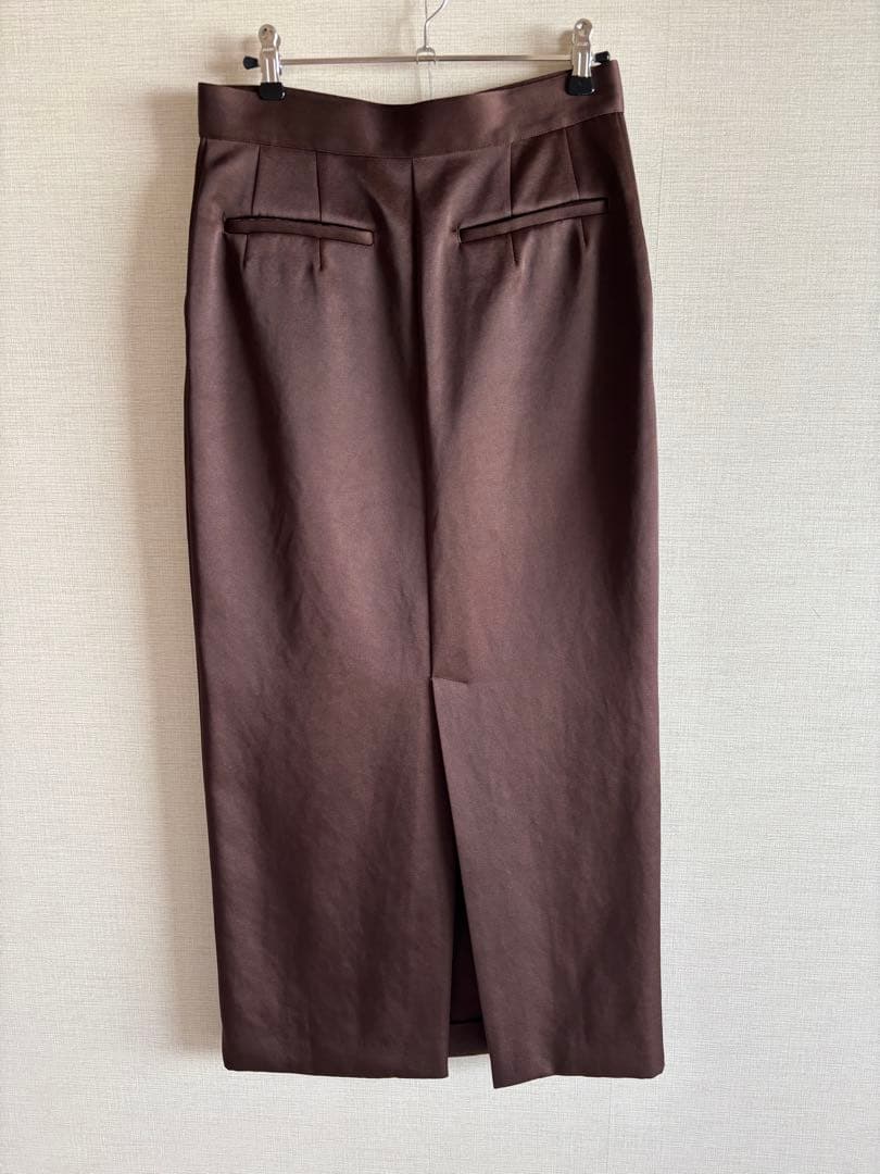 im)perf. Double Satin Long Skirt 36 - メルカリ