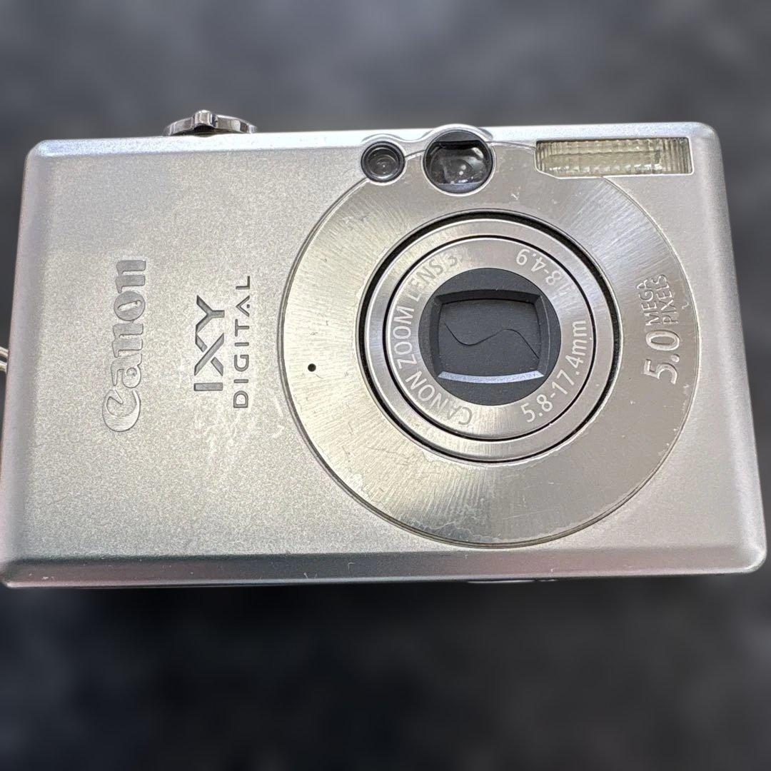 ⭐️ジャンク品 Canon IXY コンパクトデジタルカメラ シルバー - メルカリ