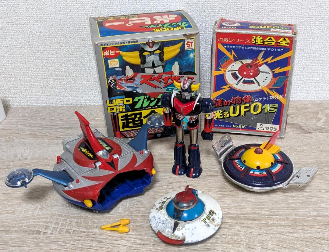 グレンダイザー ポピー超合金 GA-37, PA-60 & シャトル ポピー GA-37 DX超合金 UFOロボ グレンダイザー｜おもちゃみっけStaff Blog