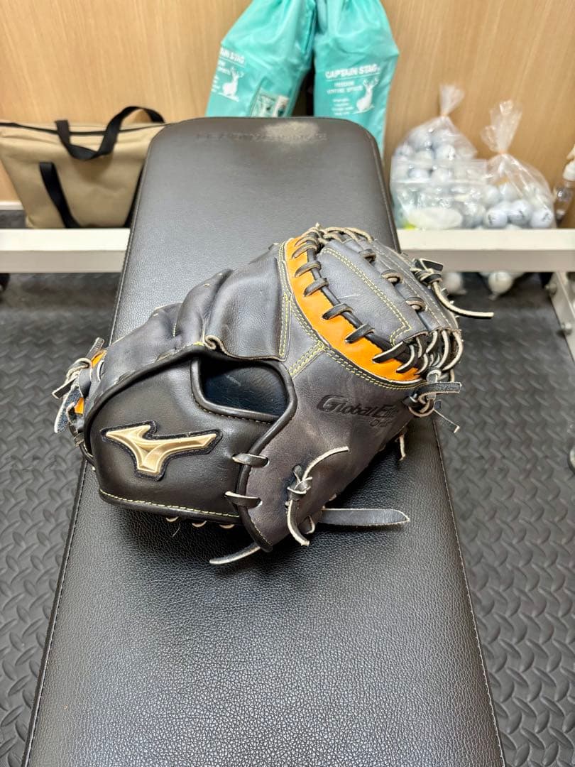 グローバルエリート　キャッチャーミット　オーダー 野球 ミズノ ジュニア軟式 キャッチャーミット グローバルエリート