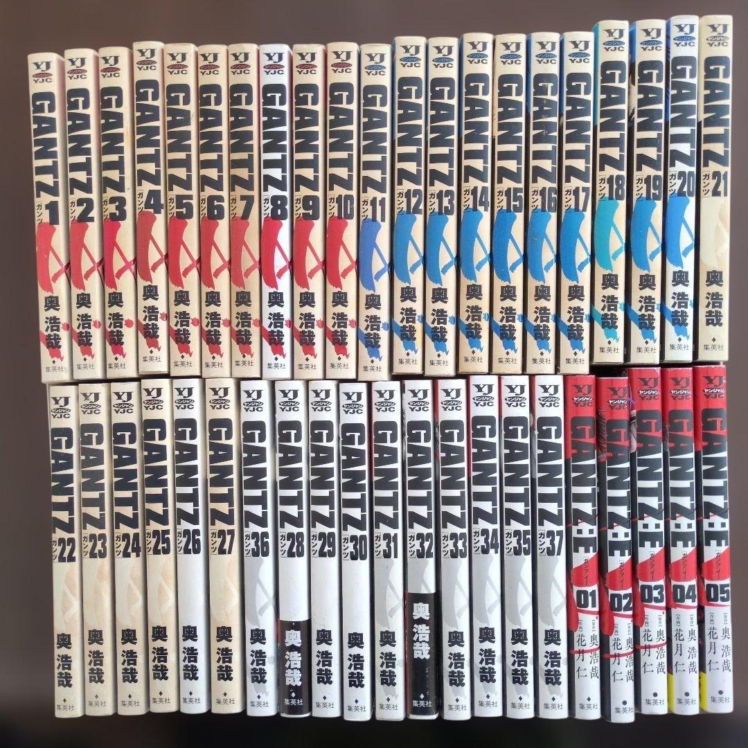GANTZ ガンツ 全巻セット 1-37巻 奥浩哉 おまけつき - メルカリ