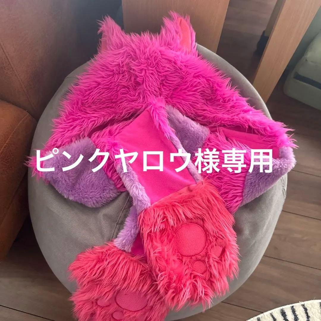 チシャ猫 マフラー キャップ チェシャ猫 ファンキャップ マフラーキャップ - メルカリ