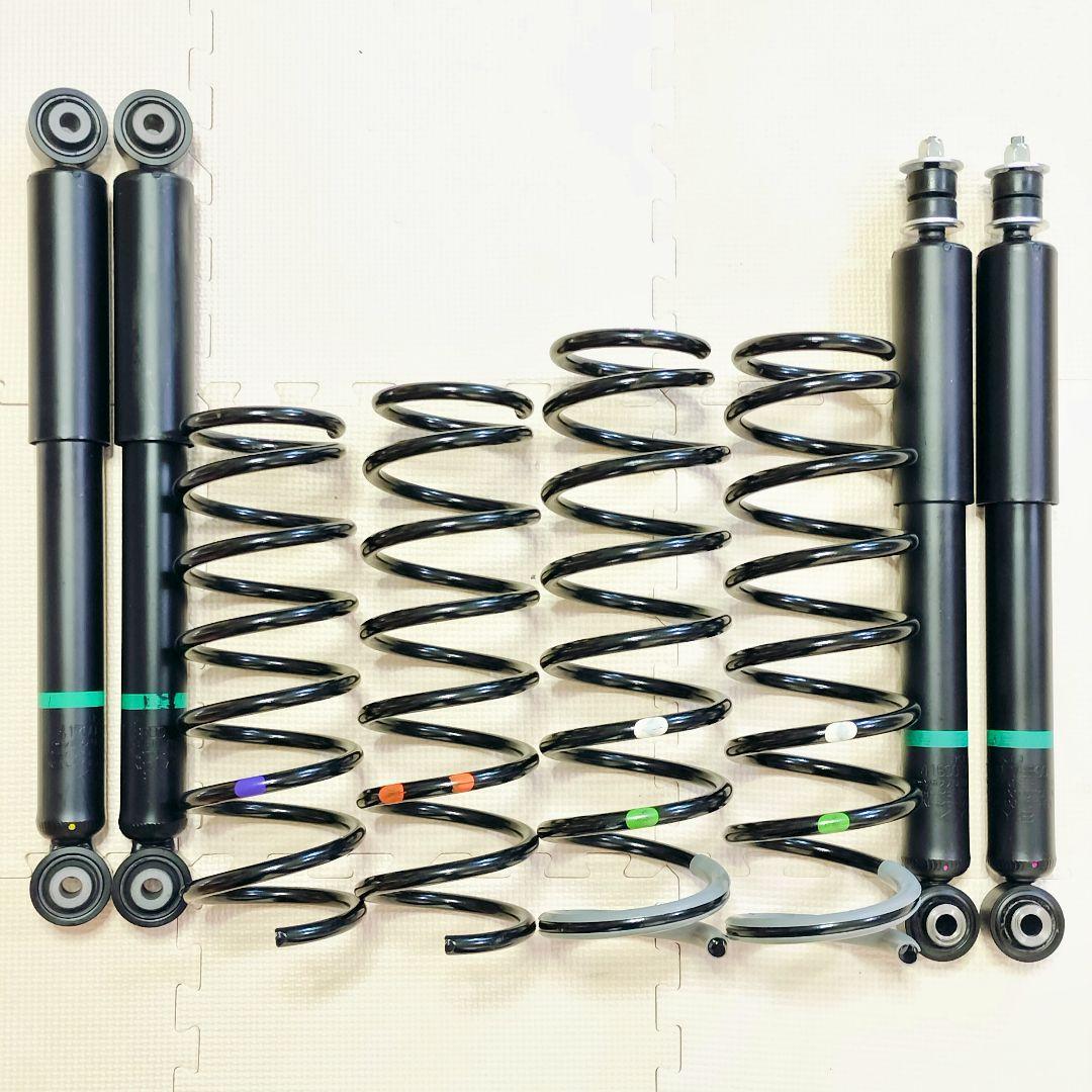 美品】ジムニーシエラJB74W純正サスキット／JB23への強化流用にも‼️①