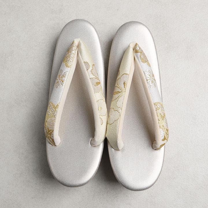 【新品】草履バッグセット　現代調 古典図柄　23.5cm 02868N