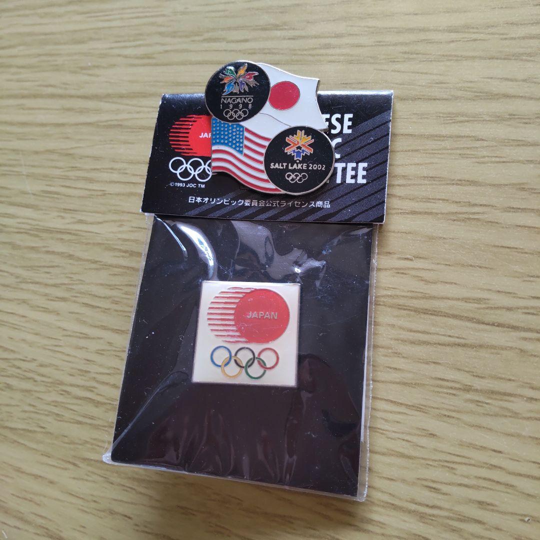 日本オリンピック委員会 JOC ピンバッジ 白 - メルカリ