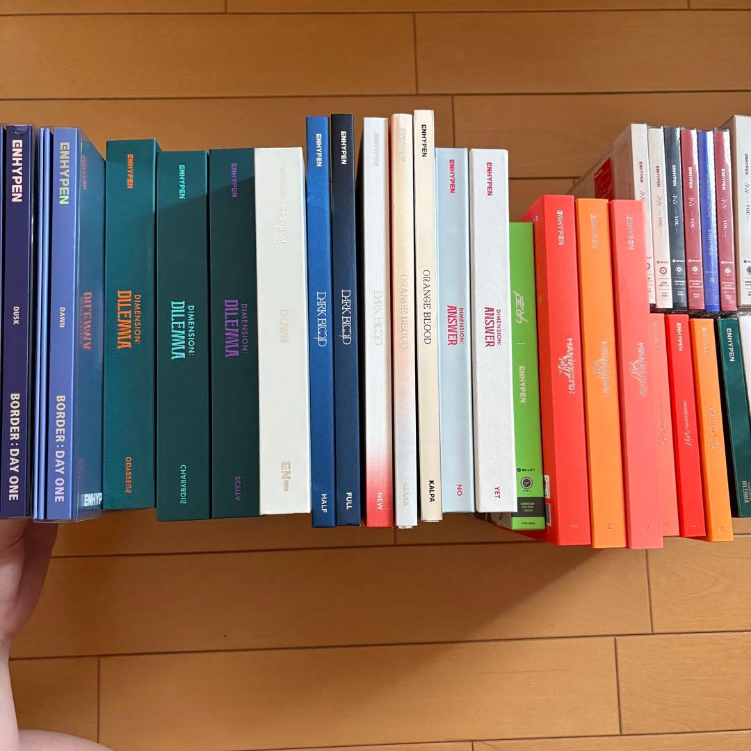 enhypen アルバム　まとめ売り　トレカなし 2026年最新】enhypenアルバムまとめ売りの人気アイテム - メルカリ