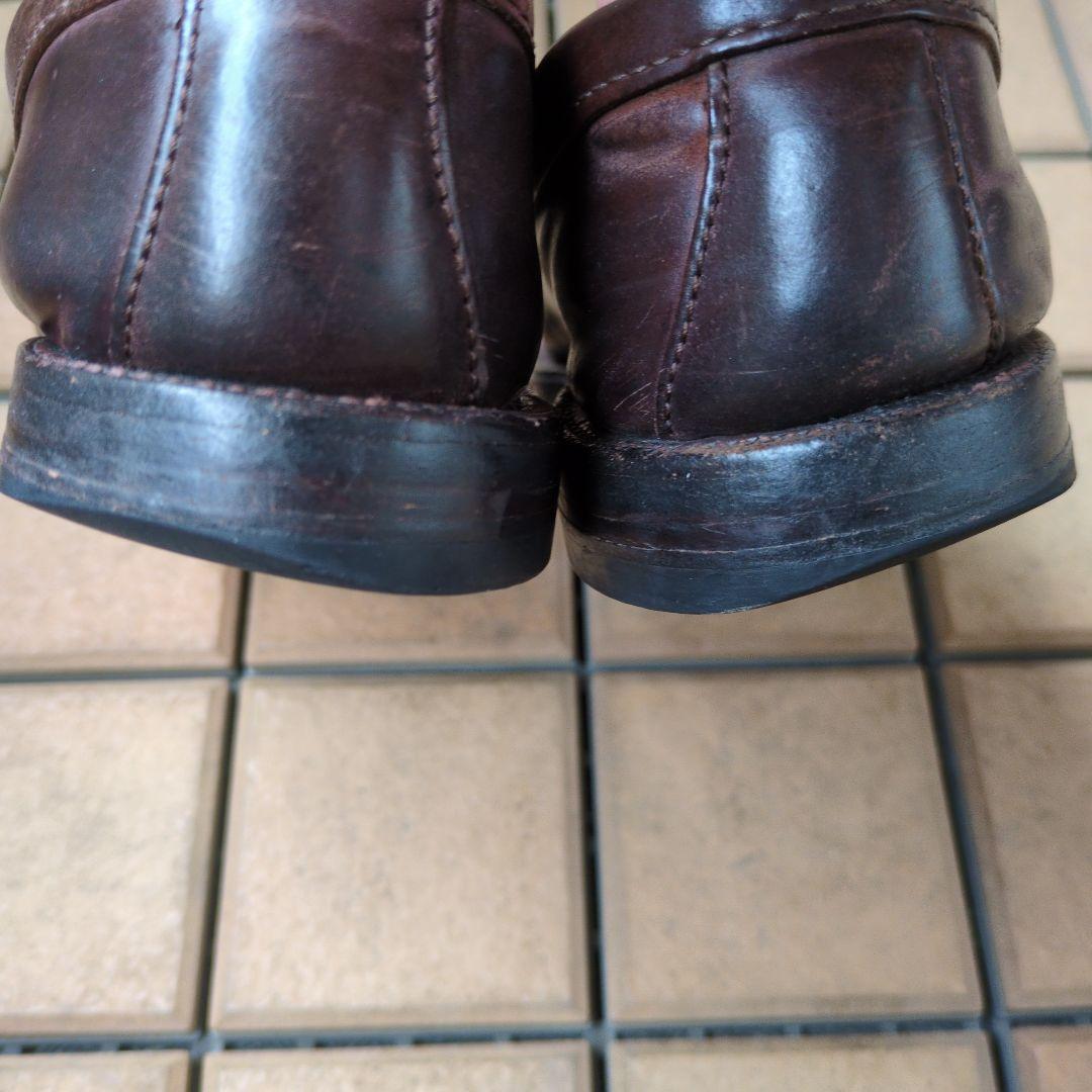 Alden 986 コードバン バーガンディ 7D ペニーローファー USA製 - メルカリ