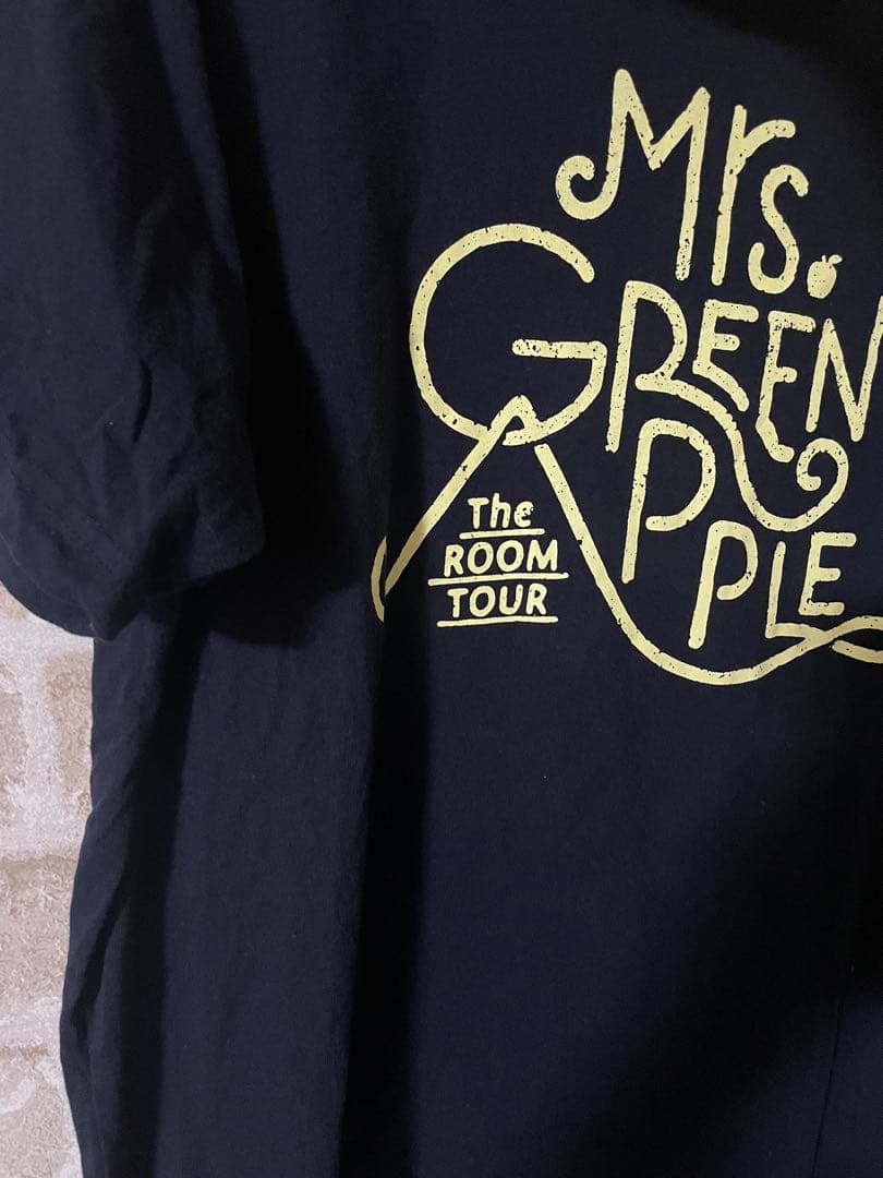 Mrs. GREEN APPLE メンズXL Tシャツ ザルームツアー ロックT - メルカリ