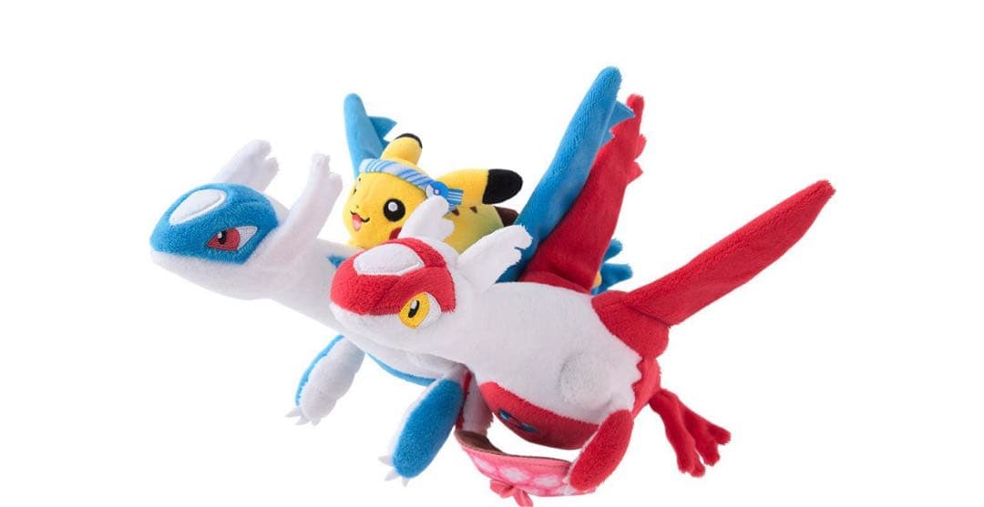 ポケモンセンターフクオカ ぬいぐるみ ラティオスラティアス 福岡